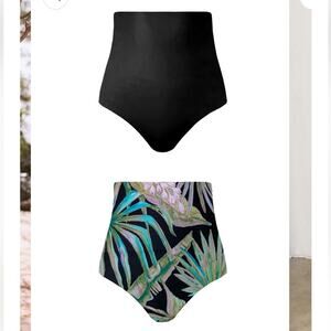 NWT BAIIA Martinique Reversible Bikini Bottoms - Size US 16